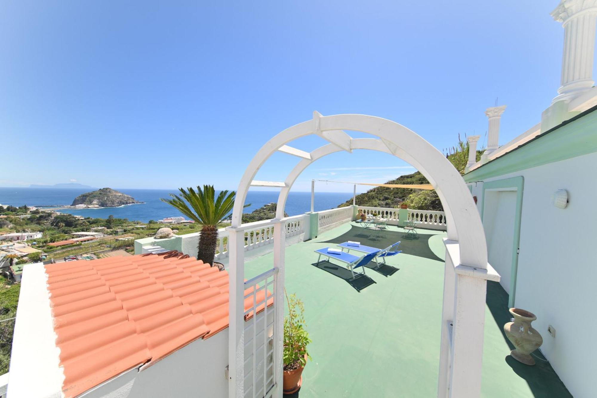 Villa Eleonora, Un Angolo Di Paradiso Ad Ischia Sant'Angelo  Extérieur photo