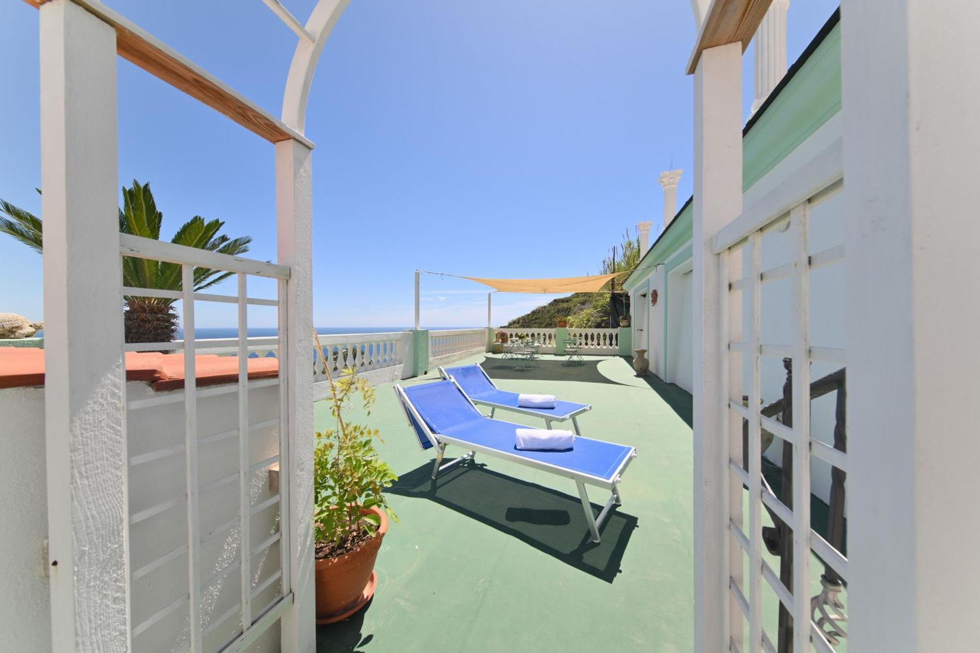 Villa Eleonora, Un Angolo Di Paradiso Ad Ischia Sant'Angelo  Extérieur photo